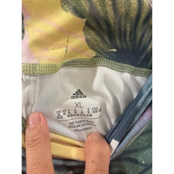 Adidas Leggins Womens  TE AOP TIG HC8956 TRAINING Floral TIGHTS (1/1) size XL - Picture 5 of 8